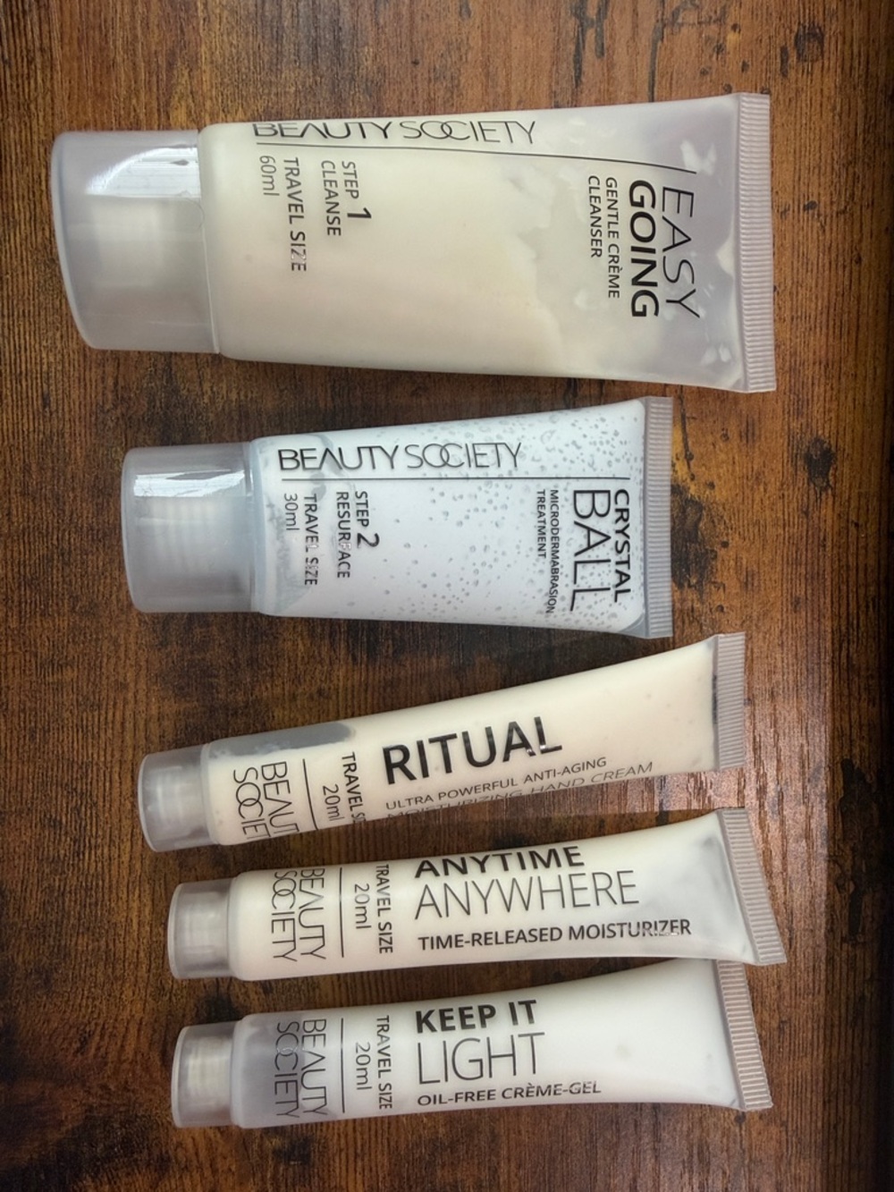 Beauty Society Easy Going Gentle Cleanser - White Travel Tube